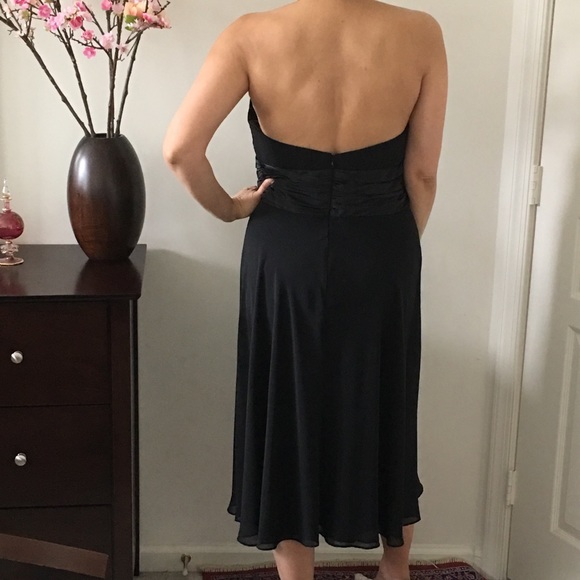 Style & Co. Halter Cocktail Dress S-14P - Picture 4 of 7